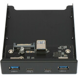 Передняя панель портов Gembird FP3.5-USB3-2A2C