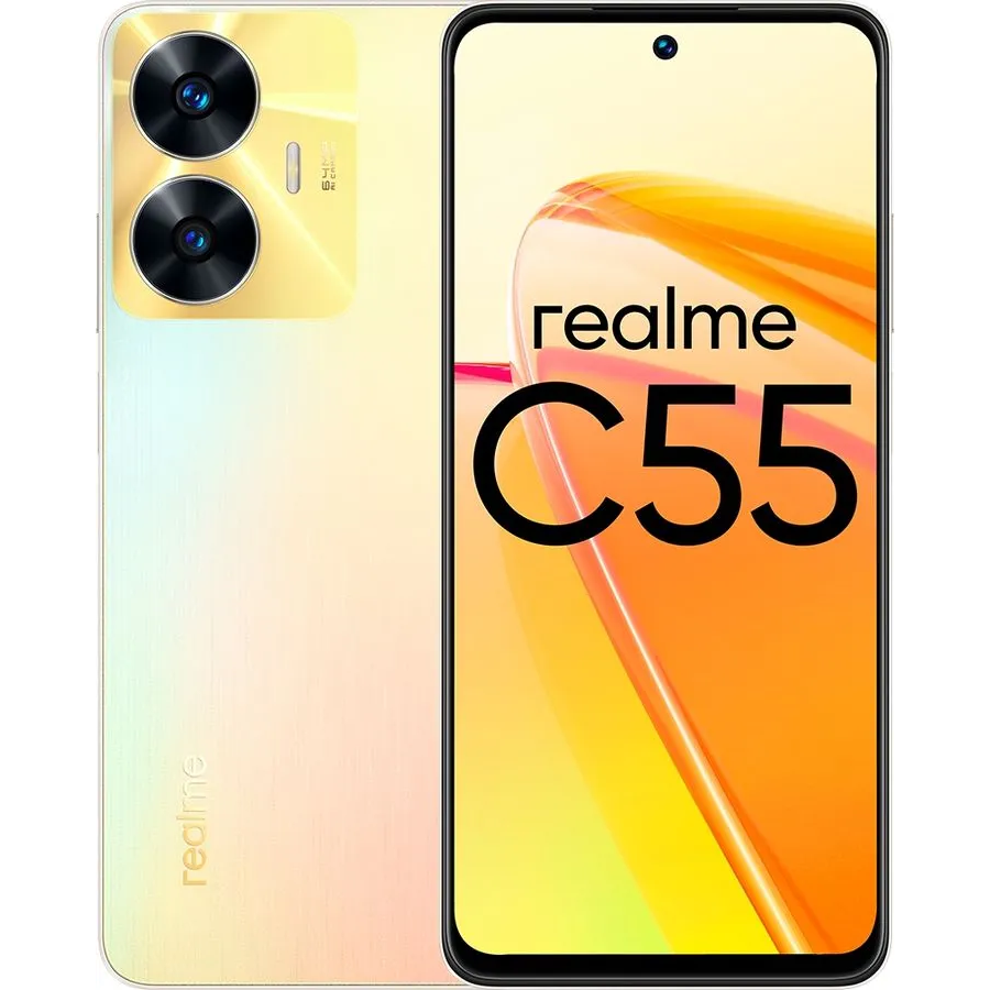 Смартфон Realme C55 6/128Gb Sun Shower - 6056440