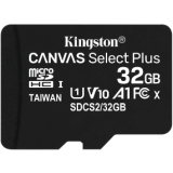 Карта памяти 32Gb MicroSD Kingston Canvas Select Plus (SDCS2/32GBSP)