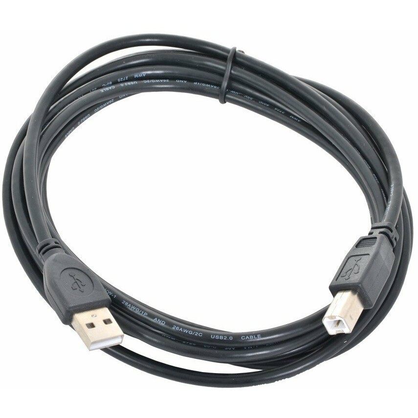 Кабель USB A (M) - USB B (M), 3м, Gembird CCP-USB2-AMBM-10