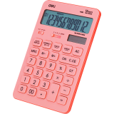 Калькулятор Deli EM01541 Red
