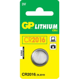 Батарейка GP CR2016 (Lithium, 1 шт) (CR2016-BC1)