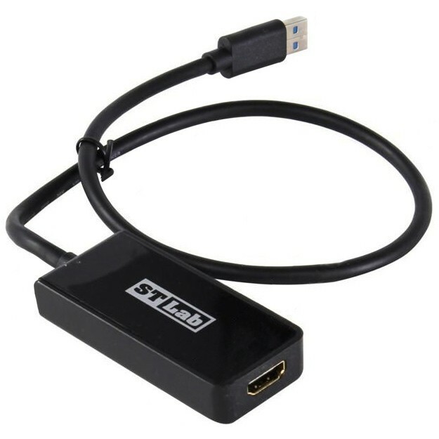 Переходник USB A (M) - HDMI (F), ST-Lab U-740