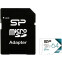 Карта памяти 64Gb MicroSD Silicon Power Elite + SD адаптер (SP064GBSTXBU1V21SP)