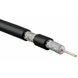 Коаксиальный кабель Hyperline COAX-RG6-CU-100, 100м