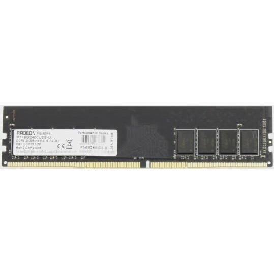 Оперативная память 8Gb DDR4 2400MHz AMD R7 Performance (R748G2400U2S-U)