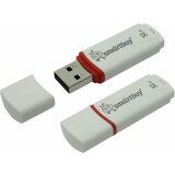 USB Flash накопитель 32Gb SmartBuy Crown White (SB32GBCRW-W)