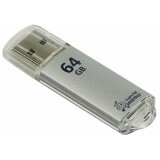 USB Flash накопитель 64Gb SmartBuy V-Cut Silver (SB64GBVC-S3)