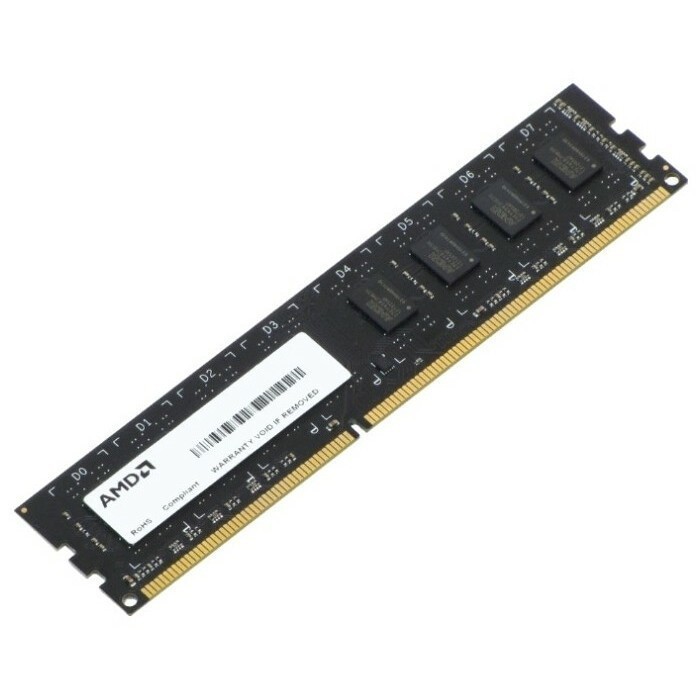 Оперативная память 2Gb DDR-III 1600MHz AMD (R532G1601U1SL-U)