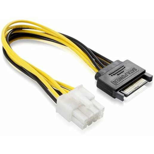 Переходник SATA - PCI-E 8-pin, Greenconnect GC-ST219