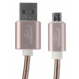 Кабель USB A (M) - microUSB B (M), 1.8м, Gembird CC-G-mUSB02Cu-1.8M