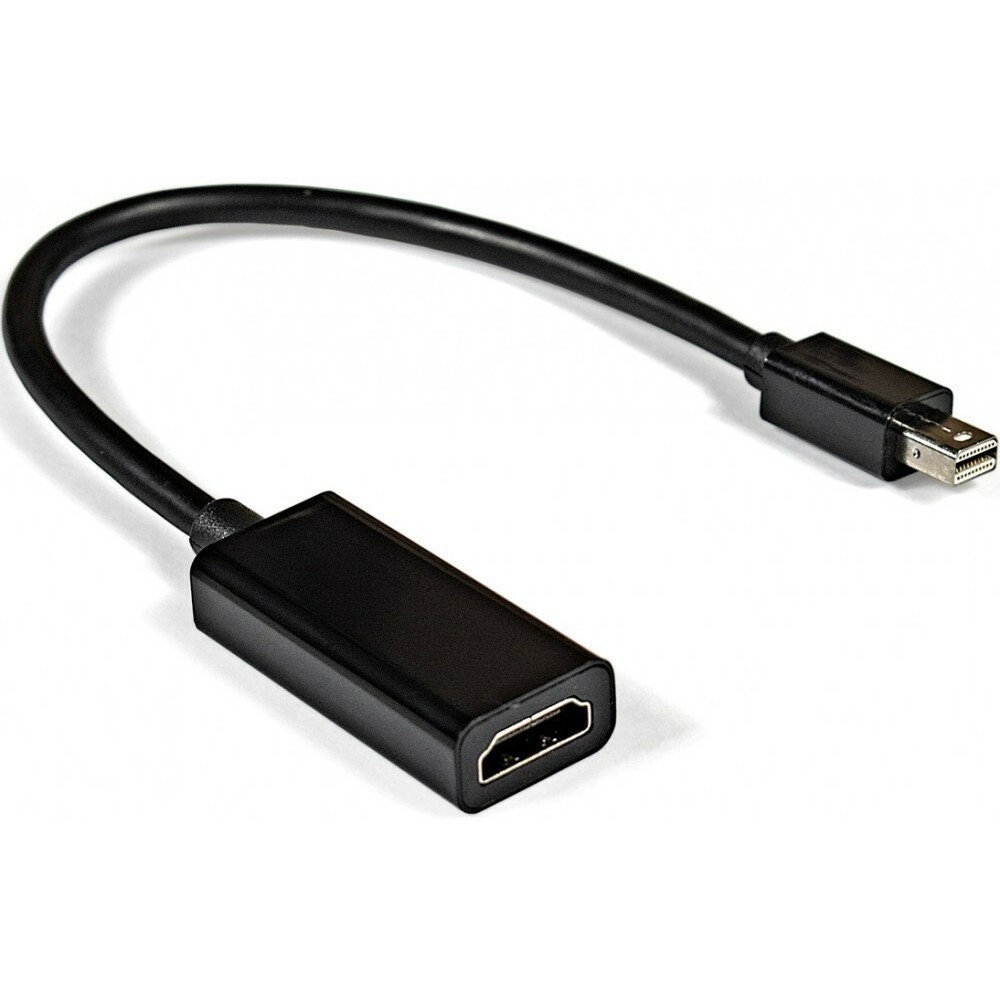 Переходник Mini DisplayPort (M) - HDMI (F), 0.15м, ExeGate EX-mDPM-HDMIF-0.15 - EX284922RUS