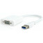 Переходник USB A (M) - VGA (F), 0.15м, Cablexpert AB-U3M-VGAF-01-W