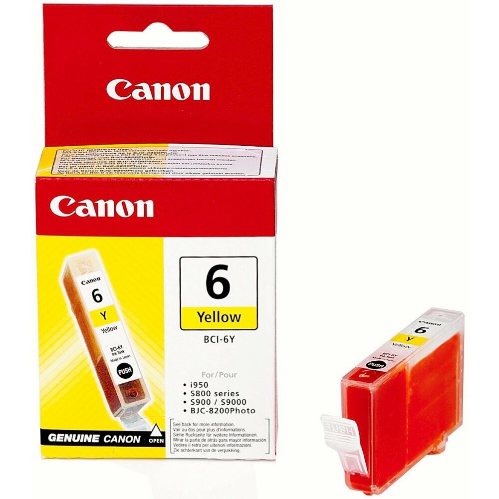 Картридж Canon BCI-6Y Yellow - 4708A002