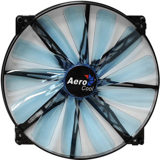 Вентилятор для корпуса AeroCool Lightning Blue Edition 200mm - 4713105951417