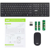 Клавиатура + мышь Acer OKR030 Black (ZL.KBDEE.005)