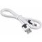 Кабель USB A (M) - microUSB B (M), 1м, Buro (BHP MICROUSB 1M FLAT) White - фото 2
