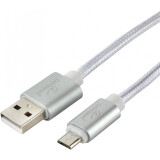 Кабель USB A (M) - microUSB B (M), 1.8м, Gembird CC-U-mUSB02S-1.8M