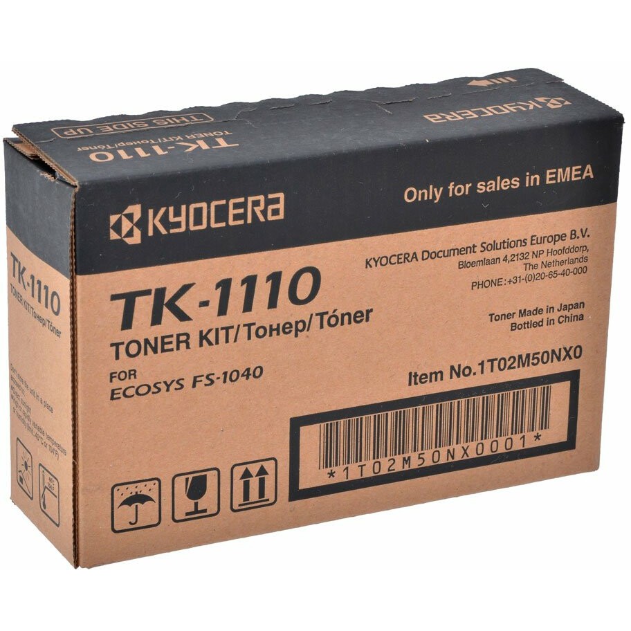 Картридж Kyocera TK-1110 Black - 1T02M50NX0/1T02M50NXV