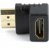 Переходник HDMI (M) - HDMI (F), Gembird A-HDMI90-FML