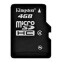 Карта памяти 4Gb MicroSD Kingston (SDC4/4GBSP)