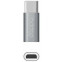 Переходник microUSB (F) - USB Type-C, Deppa 73116
