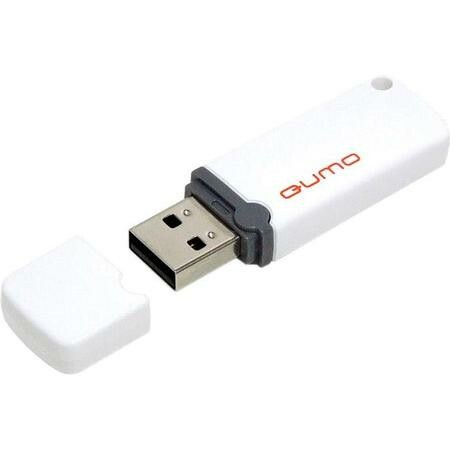 USB Flash накопитель 16Gb QUMO Optiva 02 White - QM16GUD-OP2-white