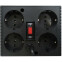 Стабилизатор напряжения Powercom TCA-1200 Black - фото 2