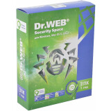 ПО Dr.Web Security Space Картонная упаковка на 3ПК, 12мес (AHW-B-12M-3-A2(A3)/BHW-B-12M-3-A3)