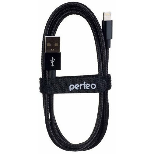 Кабель USB - Lightning, 1м, Perfeo I4303