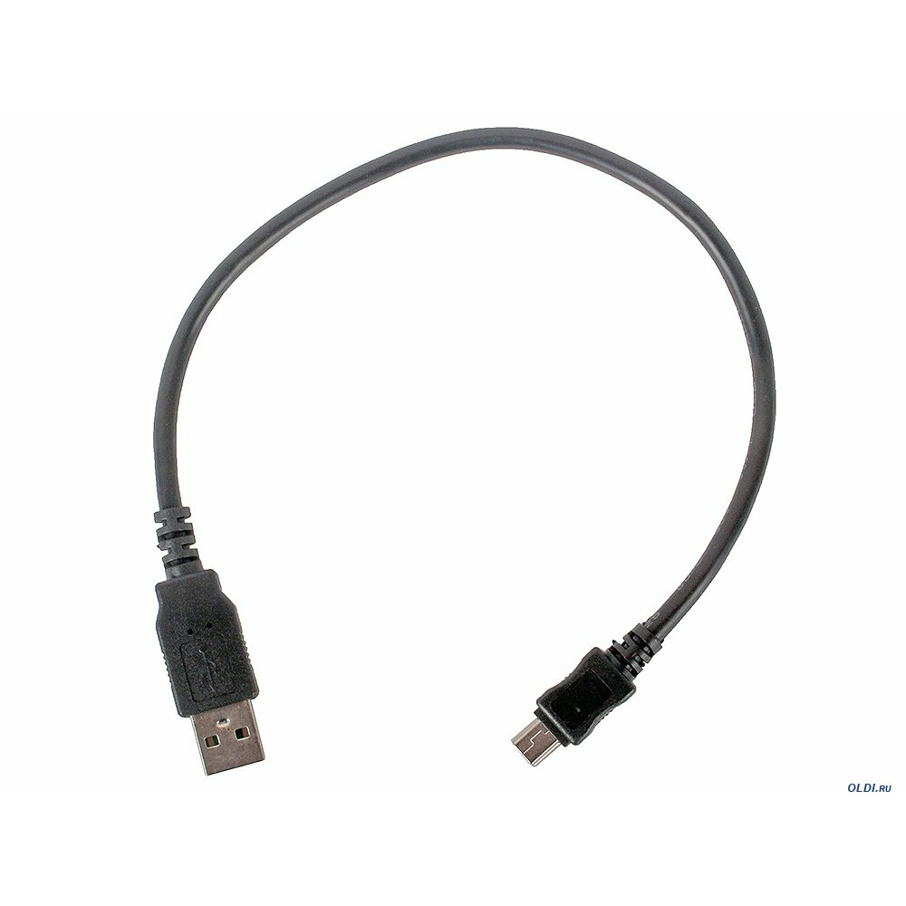 Кабель USB - miniUSB, 0.3м, Gembird (CC-5PUSB2D-0.3M)