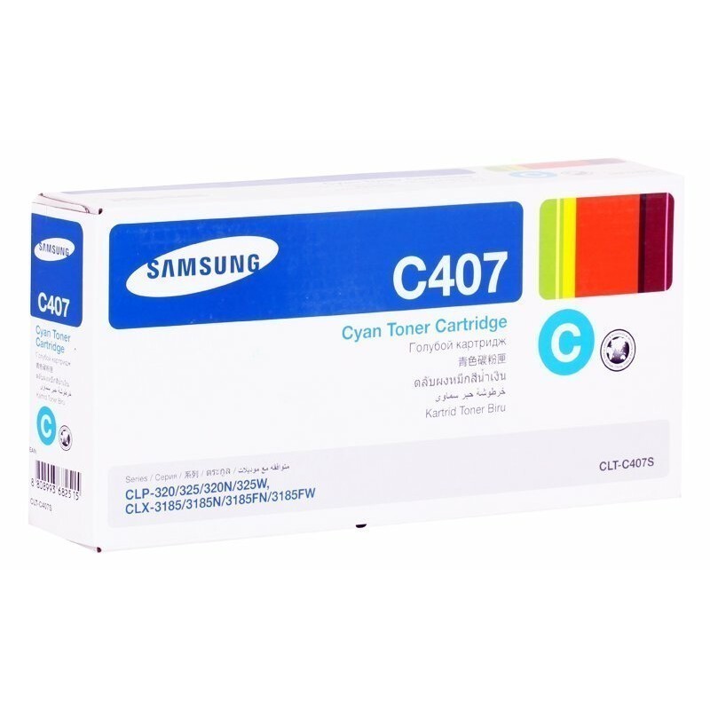 Картридж Samsung CLT-C407S Cyan