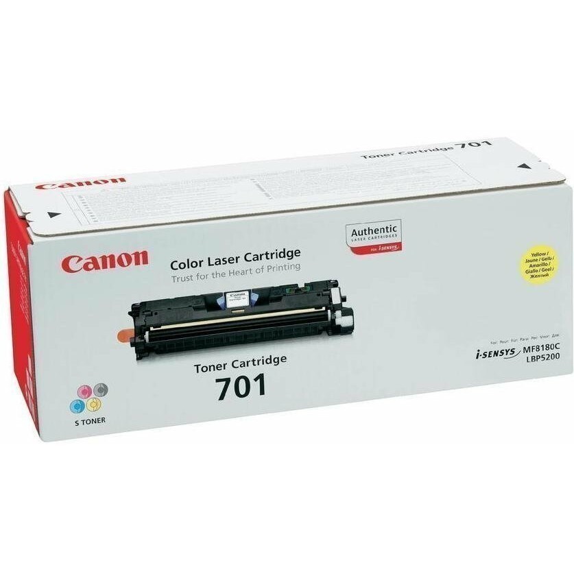 Картридж Canon 701 Yellow - 9284A003