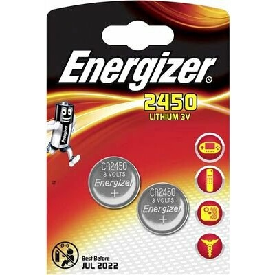 Батарейка Energizer (CR2450, 2 шт)