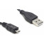 Кабель USB A (M) - microUSB B (M), 1м, Gembird CC-mUSB2C-AMBM-1M