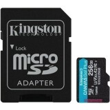 Карта памяти 256Gb MicroSD Kingston + SD адаптер (SDCG3/256GB)