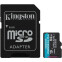 Карта памяти 64Gb MicroSD Kingston + SD адаптер (SDCG3/64GB)
