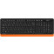 Клавиатура + мышь A4Tech Fstyler FG1010 Black/Orange - фото 2