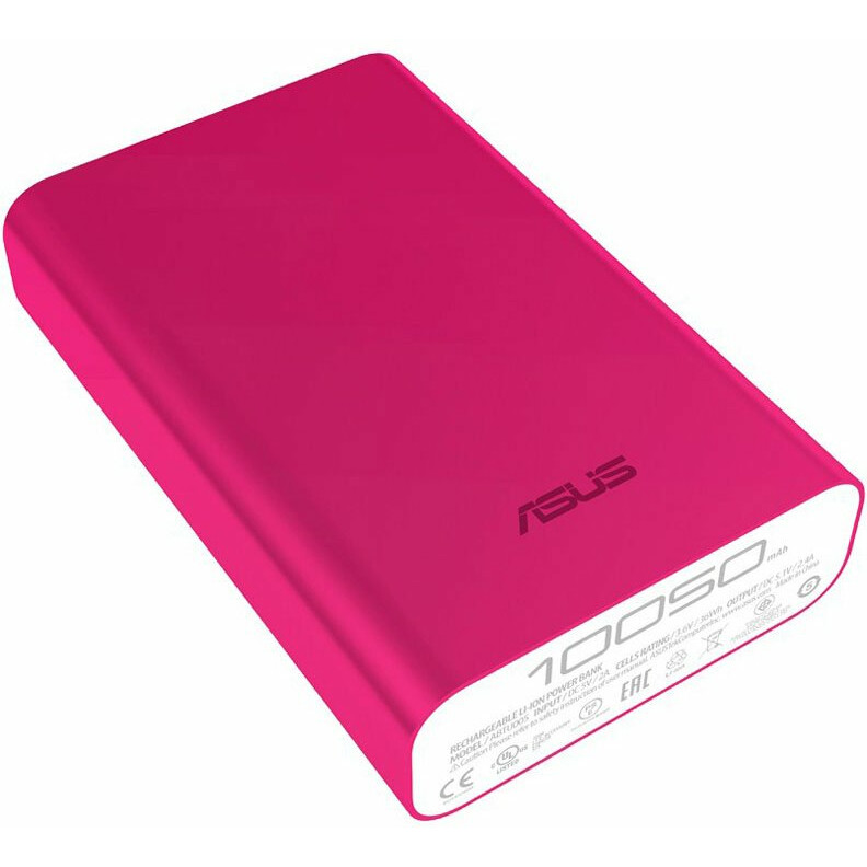 Внешний аккумулятор ASUS ZenPower ABTU005 10050 мАч Pink (90AC00P0-BBT030) - 90AC00P0-BBT030/90AC00P0-BBT080