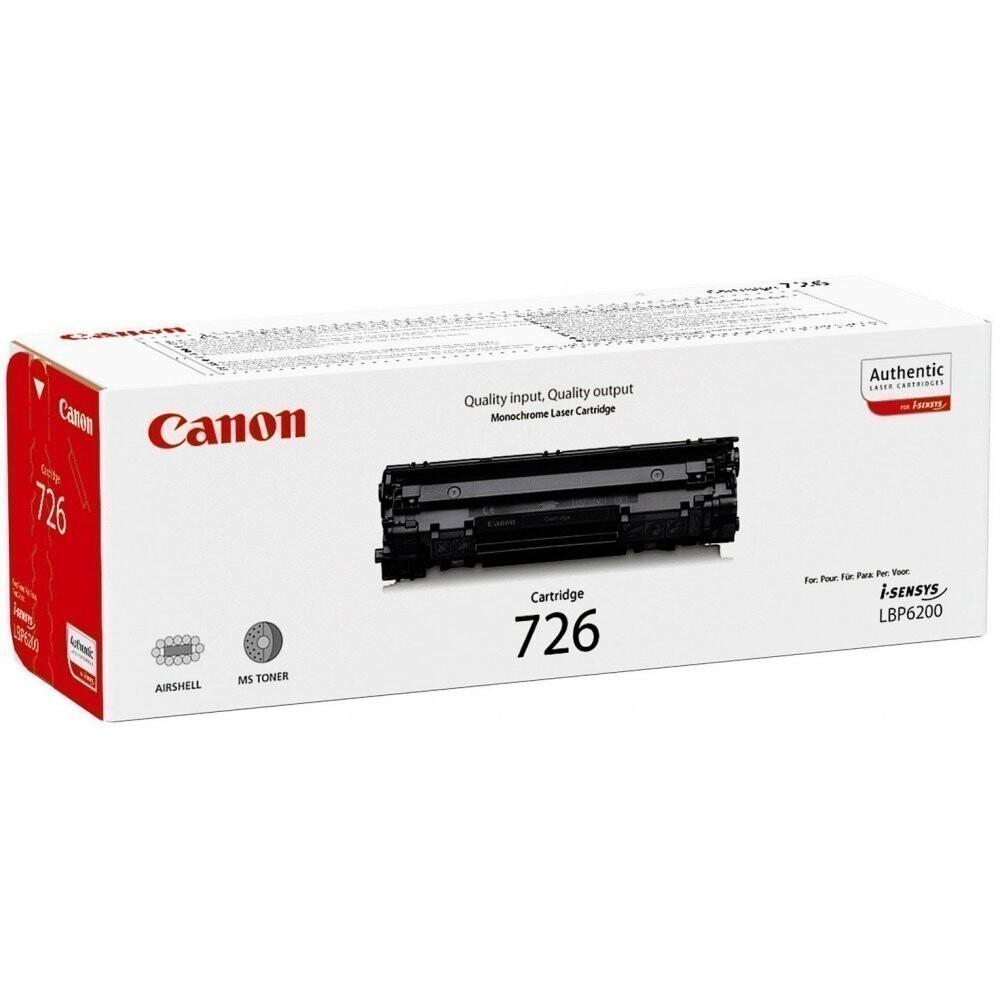 Картридж Canon 726 Black - 3483B002