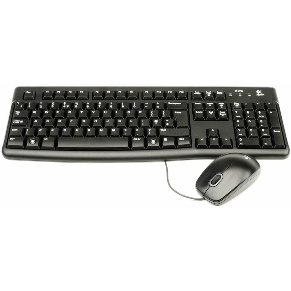 Клавиатура + мышь Logitech Desktop MK120 Black (920-002561/2562/2563)
