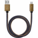Кабель USB A (M) - microUSB B (M), 1.2м, Deppa 72276