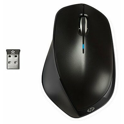 Мышь HP X4500 Wireless Mouse Metal Black (H2W26AA)