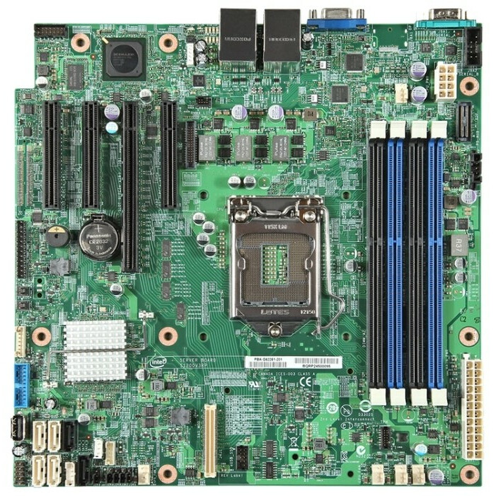 Серверная материнская плата Intel S1200V3RPL
