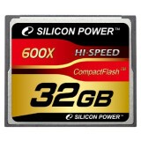 Карта памяти 32Gb Compact Flash Silicon Power 600x (SP032GBCFC600V10)