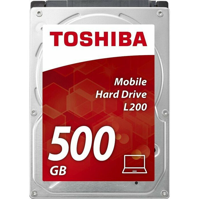 Жёсткий диск 500Gb SATA-II Toshiba L200 (HDWJ105UZSVA)