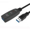 Кабель удлинительный USB A (M) - USB A (F), 5м, AOpen ACU827A-5M - фото 4