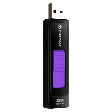 USB Flash накопитель 32Gb Transcend JetFlash 760 Black/Violet (TS32GJF760)
