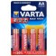 Батарейка Varta Max Tech / Max Power (AA, 4 шт) - 04706101404