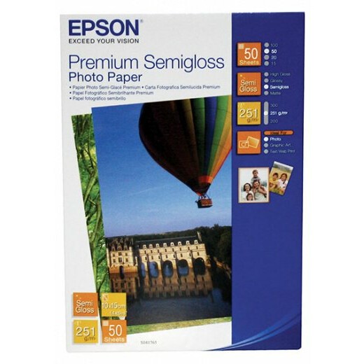 Бумага Epson C13S041765 (A6, 260 г/м2, 50 листов)